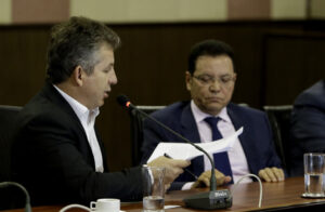 Mauro Mendes e Eduardo Botelho