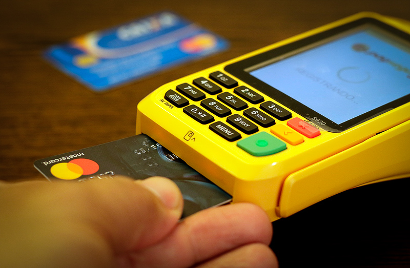 pagamento com cartão de crédito