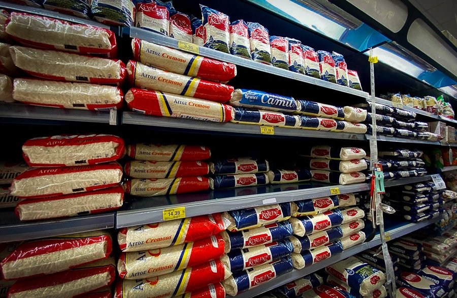 Arroz, cesta básica