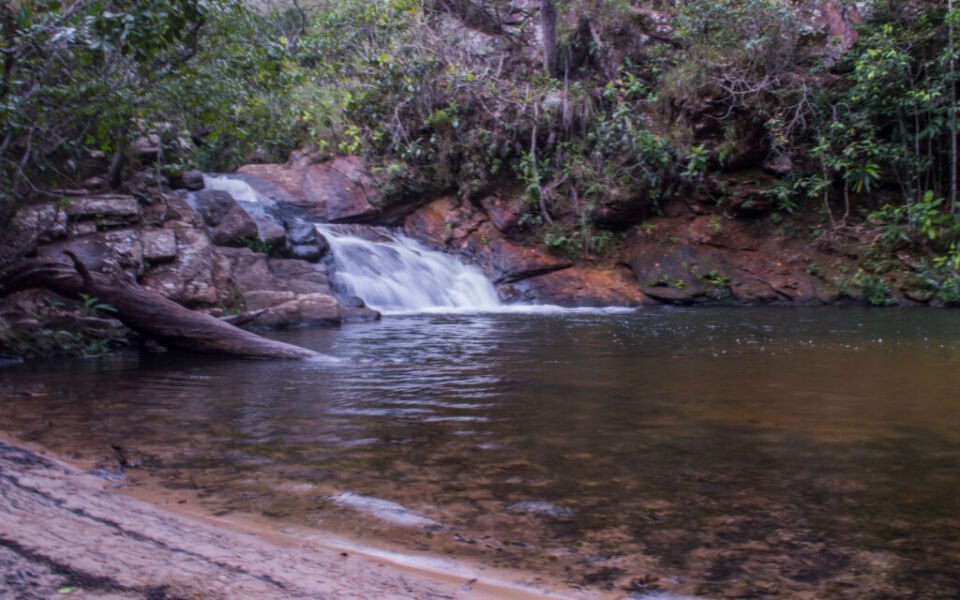Cachoeira da Prainha é uma das 7 que você encontra no Circuito das Cachoeiras, em Chapada dos Guimarães