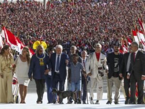 Cerimônia de posse do presidente da República, Luiz Inácio Lula da Silva no Palácio do Planalto
