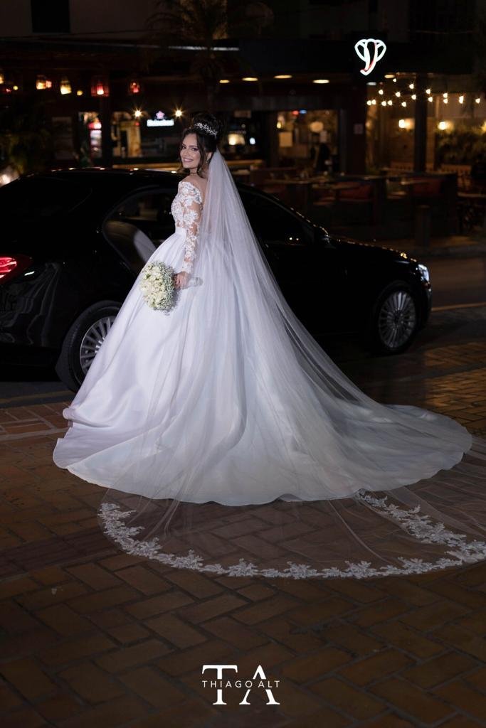 vestido de noiva alugado em Cuiabá