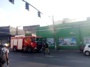 Incêndio Soluções Cosméticos do Centro