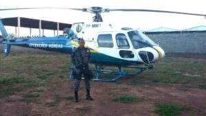 Soldado da PM acidente