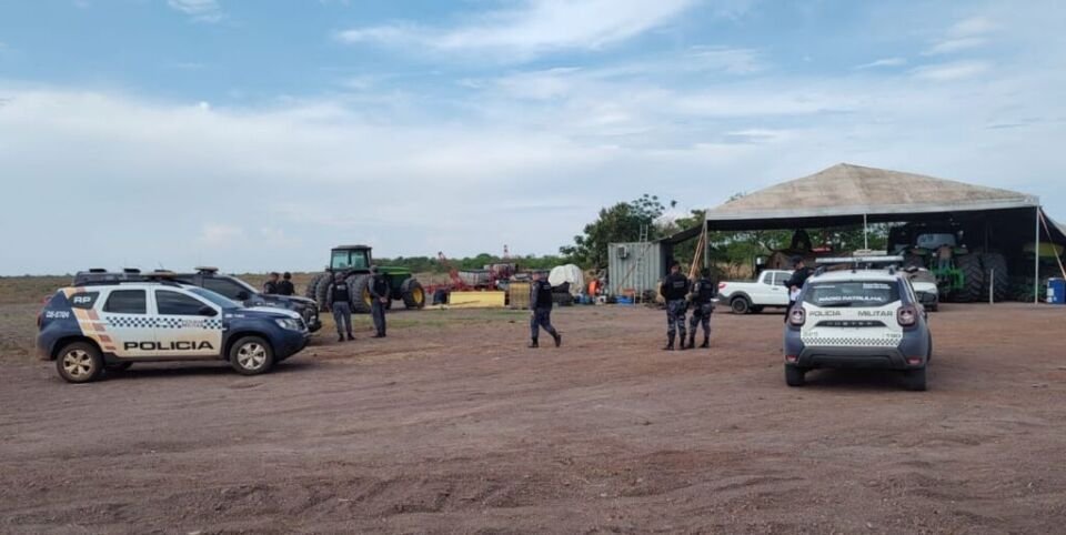 invasão a fazenda
