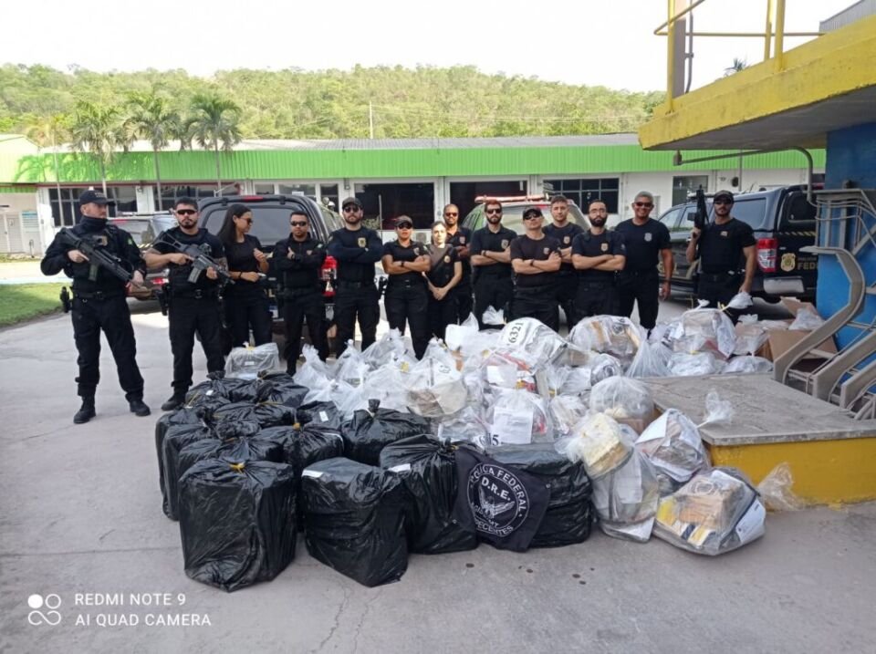 PF incineração de drogas
