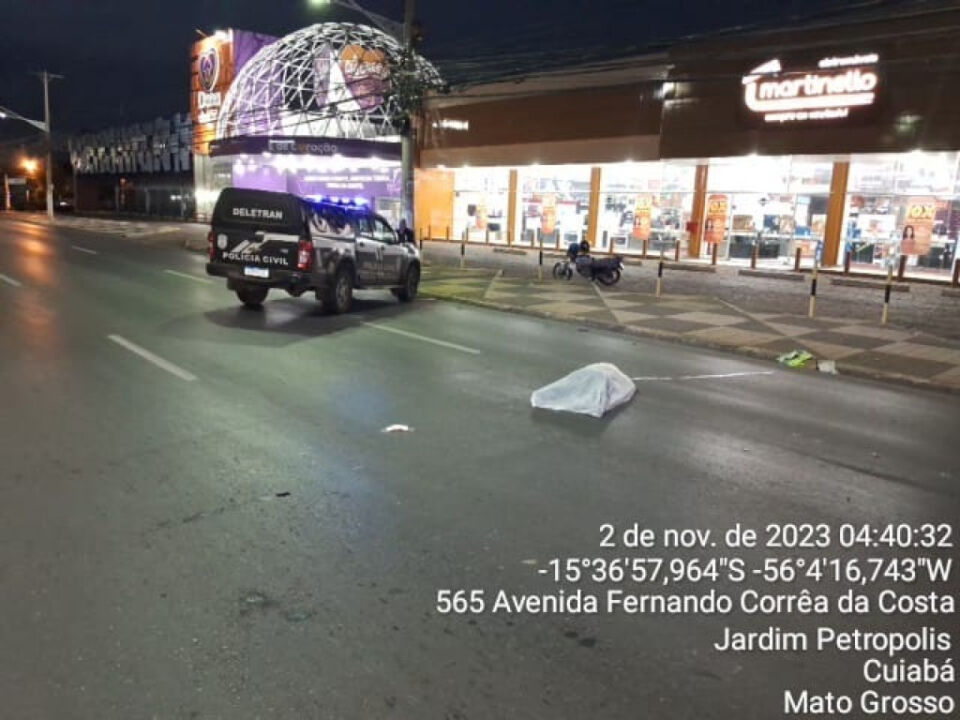 Idoso atropelado por jovem na Fernando Côrrea