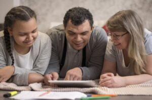 Famíli, estudante, pais, Enem