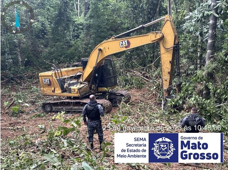 SEMA-MT OPERAÇÃO AMAZÔNIA desmatamento ilegal