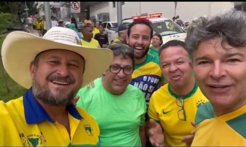 Ato na Paulista pró-Bolsonaro