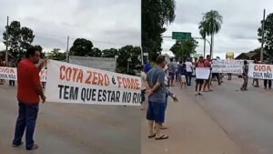 Protesto contra a Lei do Transporte Zero