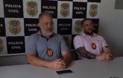 Delegado Olímpio e delegado Maurício - latrocínio de motoristas
