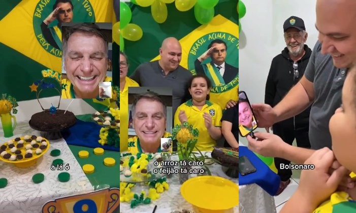 Festa de aniversário tema Bolsonaro