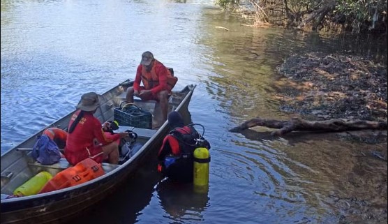 Menino afogado Lucas do Rio Verde