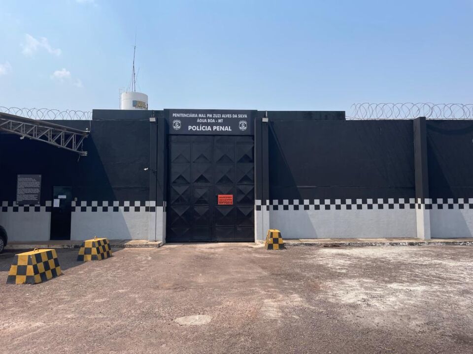 Penitenciária Major Zuzi Água Boa - morte de detento