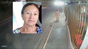 idosa desaparecida Maria Auxiliadora