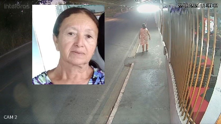 idosa desaparecida Maria Auxiliadora