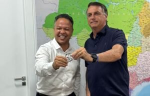 Bolsonaro e Cláudio Ferreira