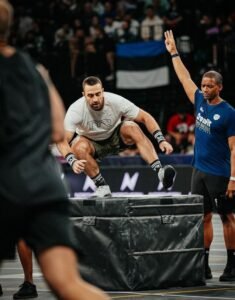 Foto de Lazar Đukić, atleta sérvio que morreu por afogamento na edição do CrossFit Games de 2024