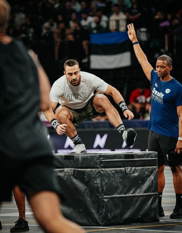 Foto de Lazar Đukić, atleta sérvio que morreu por afogamento na edição do CrossFit Games de 2024