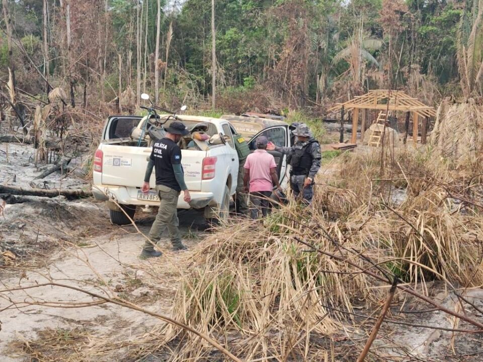 Operação Reserva Extrativista de Guariba - crimes ambientais