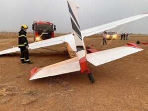 queda aeronave Primavera