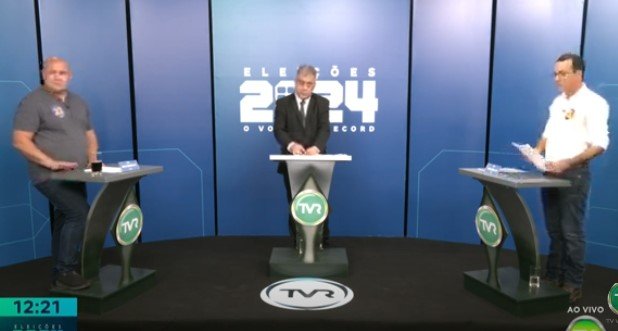 candidatos a prefeito em debate