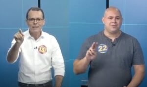 Debate Lúdio e Abílio - eleições 2024 - candidatos a prefeito de Cuiabá