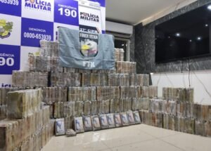 cocaína apreendida