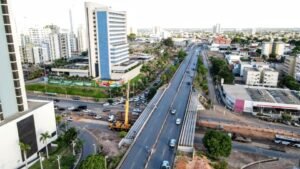 Obras viaduto Miguel Sutil
