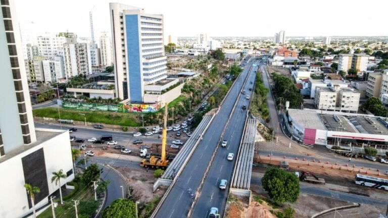 Obras viaduto Miguel Sutil