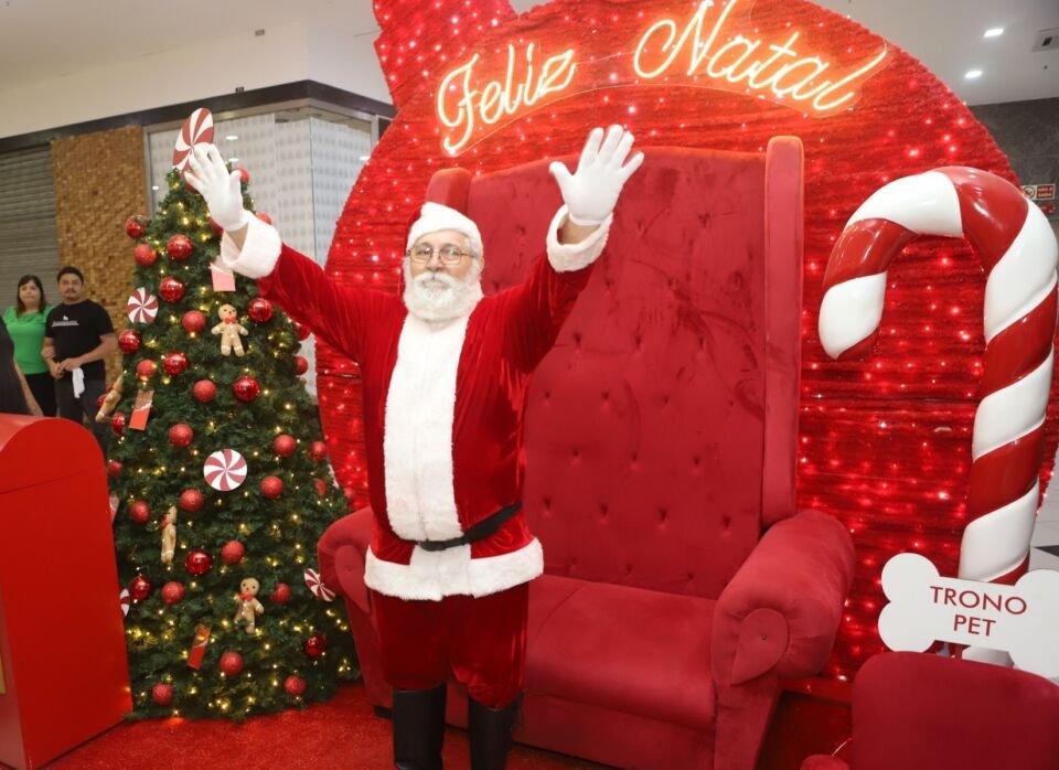Papai Noel Natal 3 Américas