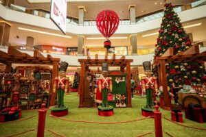 Shopping Estação decoração de Natal