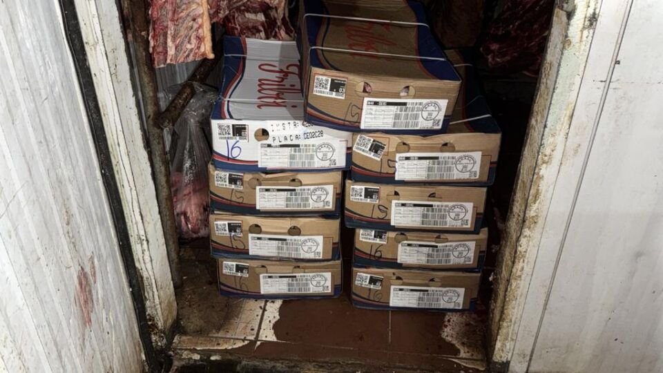 Furto carga de carne