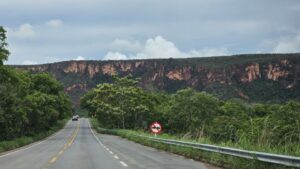 Estrada para Chapada - obra Portão do Inferno